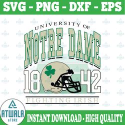 notre dame est.1842 fighting irish png - png, notre dame png - png, love notre dame png - png, png svg dxf ncaa svg