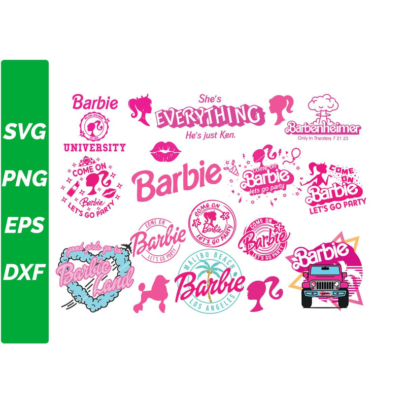 Babie Movie Svg Bundle , Come On Babie SVG Files - 1.jpg
