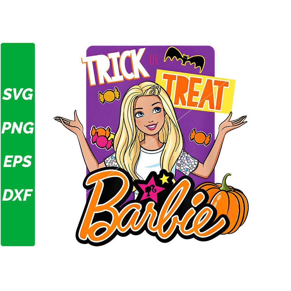 Barbie Trick or Treat PNG Barbie Halloween PNG Download - 1.jpg