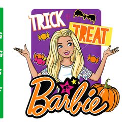 barbie trick or treat png barbie halloween png download