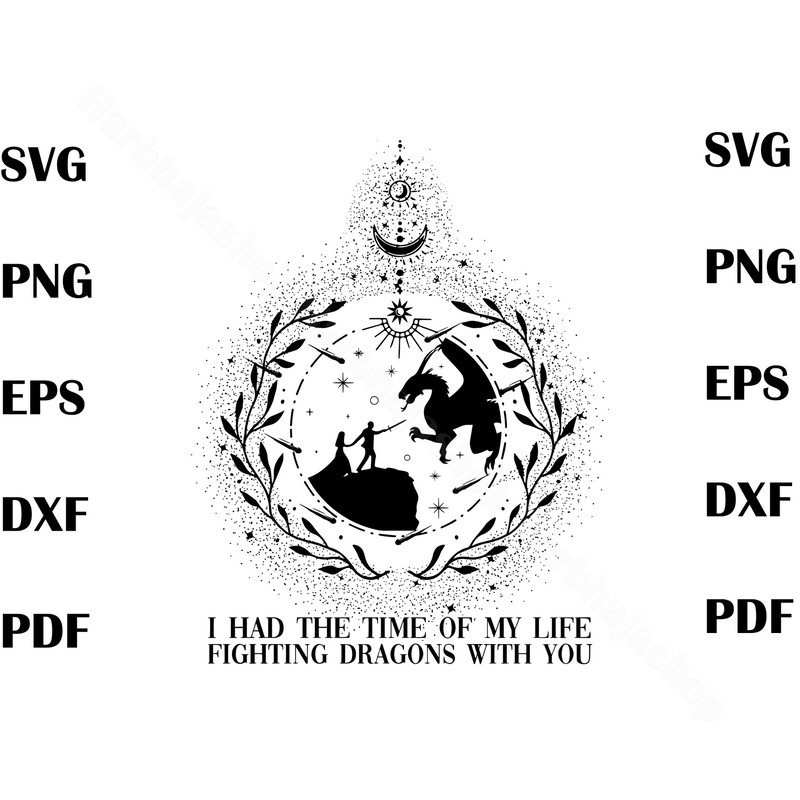 Fighting Dragons With You SVG Taylor Long Live SVG File, fighting dragons with you svg, long live svg, swiftie svg, taylor swift svg - 1.jpg