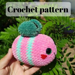 crochet bee plushie patterns, crochet bumble bee pattern