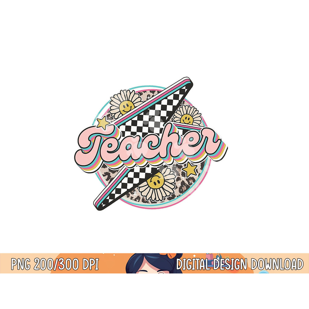 Retro Groovy Hippies Teacher Back To School Funny Gift png, sublimation copy.jpg