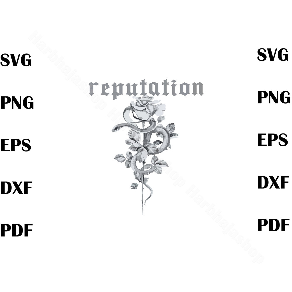 Reputation Snake Song Taylor Swift Fans SVG Cutting Files, reputation snake svg, swiftie svg, taylor swift fans svg - 1.jpg