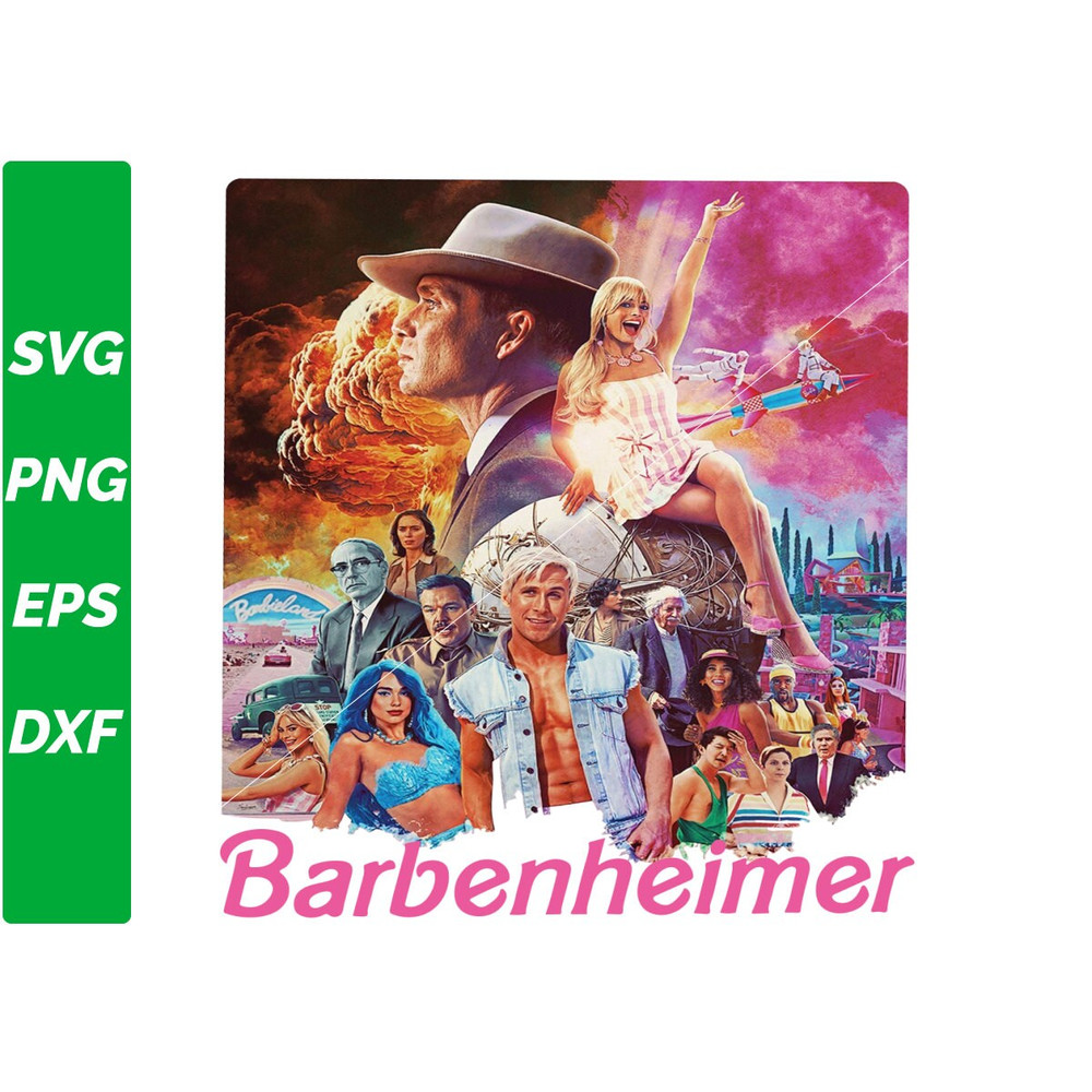 Retro Barbenheimer Characters PNG, Babie Png, Movie 2023 PNG, Download - 1.jpg