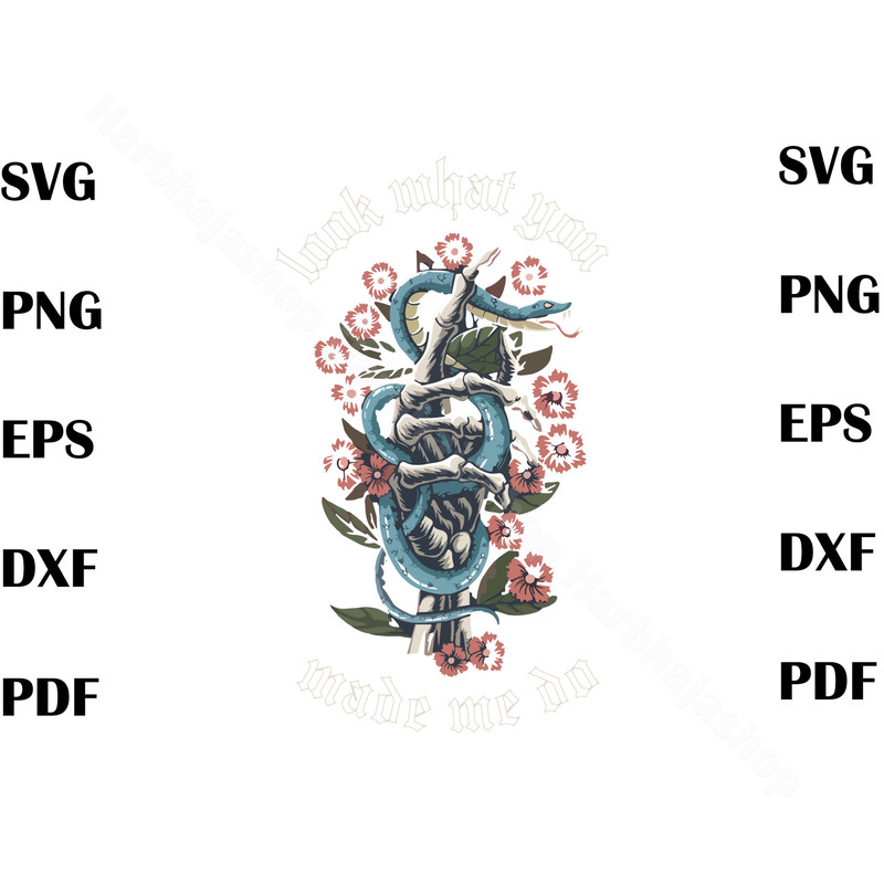 Taylor Swift Reputation Look What You Made Me Do SVG File, reputation svg, taylor album svg - 1.jpg