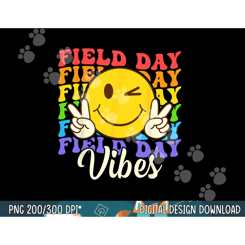 Retro Hippie Field Day Vibes Teacher Student Boys Girls Kids  png, sublimation copy.jpg