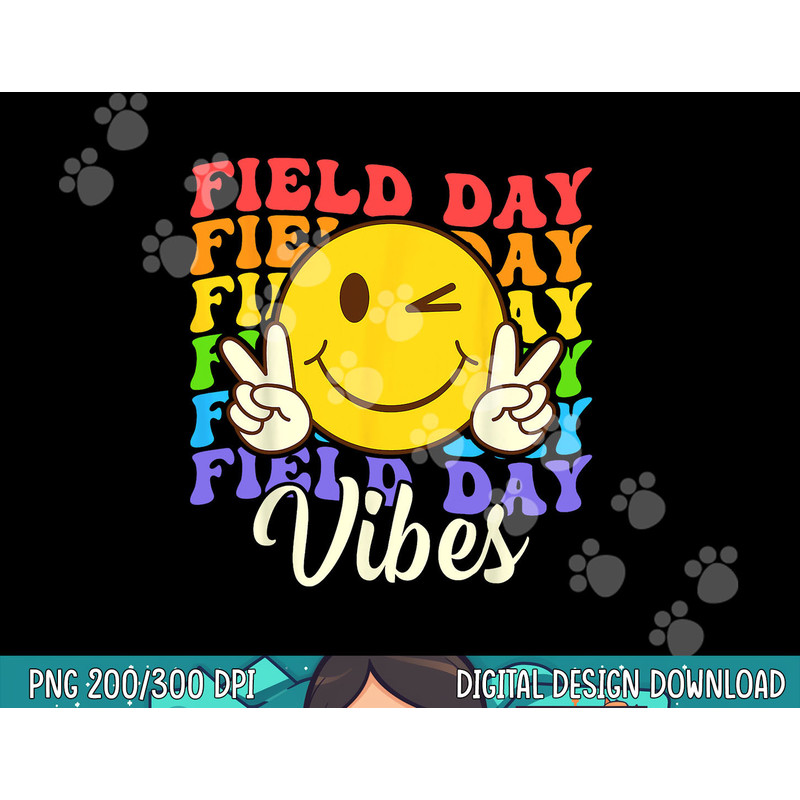 Retro Hippie Field Day Vibes Teacher Student Boys Girls Kids  png, sublimation copy.jpg