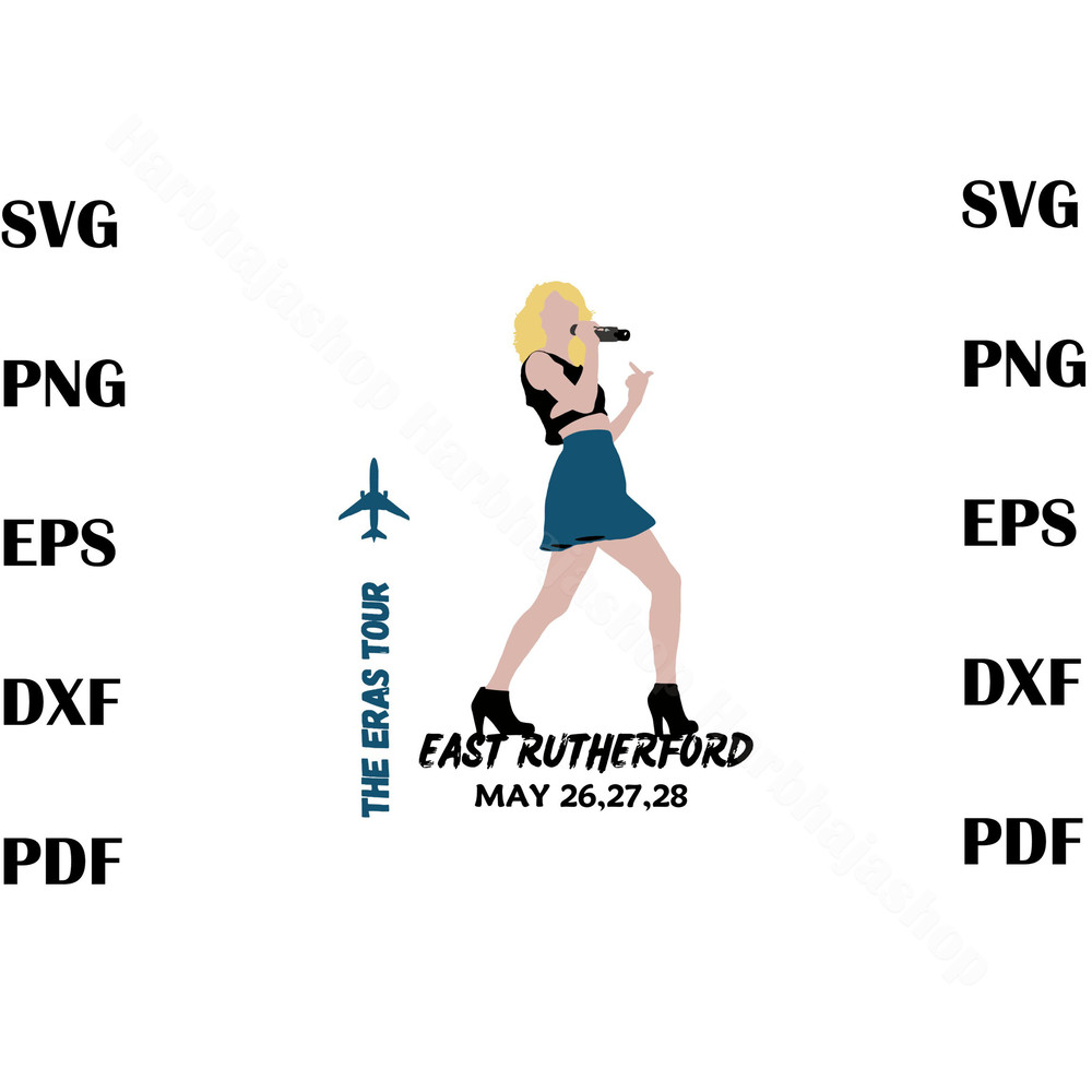Taylor Swift The Eras Tour East Rutherford Concert SVG, music concert svg, rutherford concert svg, swiftie svg, taylor swift svg - 1.jpg