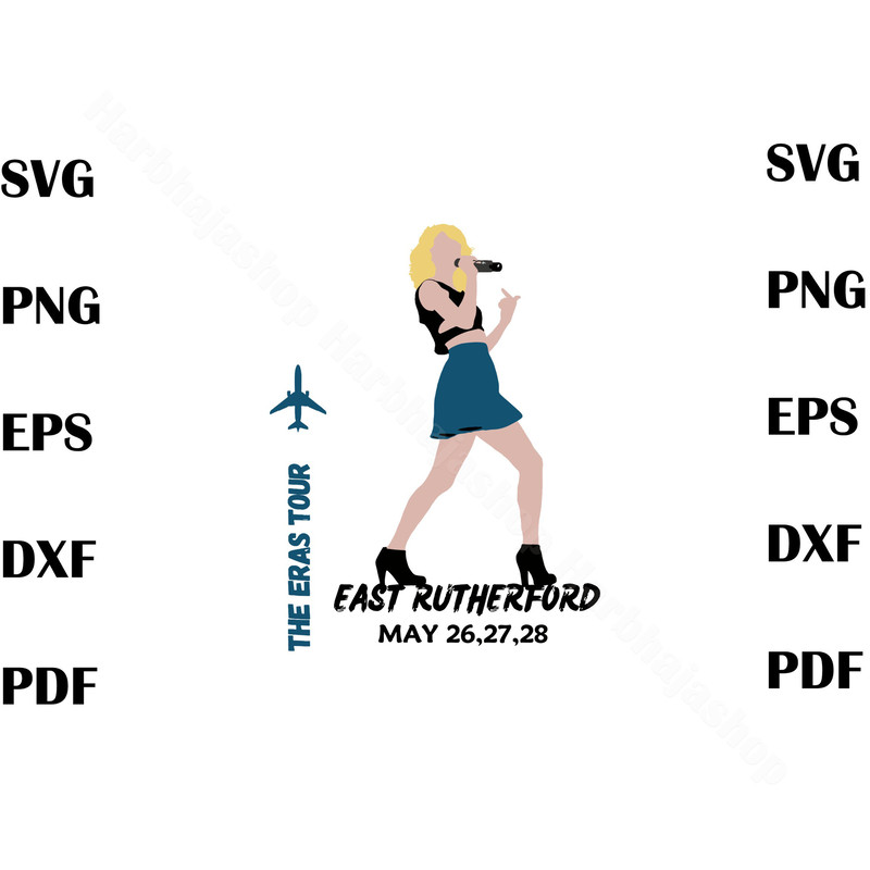 Taylor Swift The Eras Tour East Rutherford Concert SVG, music concert svg, rutherford concert svg, swiftie svg, taylor swift svg - 1.jpg