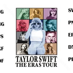 the eras tour png taylor swiftie eras png silhouette file, midnights c