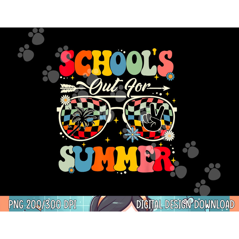 Retro Last Day of School s Out For Summer Teacher Boys Girls png, sublimation.jpg