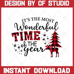 it's the most wonderful time of the year svg,christmas svg,cuttable buffalo plaid svg,christmas svg designs,christmas cu