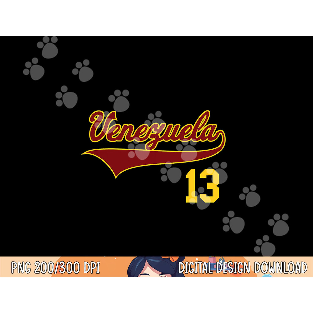 Retro Venezuela Baseball png,sublimation Vinotinto Beisbol 13.jpg