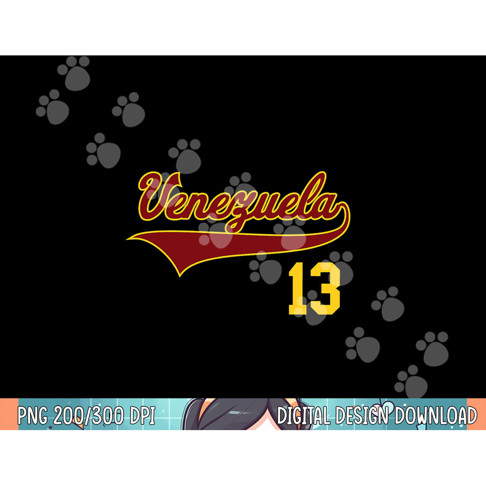 Retro Venezuela Baseball png, sublimation Vinotinto Beisbol 13 .jpg