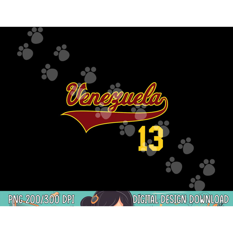 Retro Venezuela Baseball png,sublimation Vinotinto Beisbol 13 png.jpg