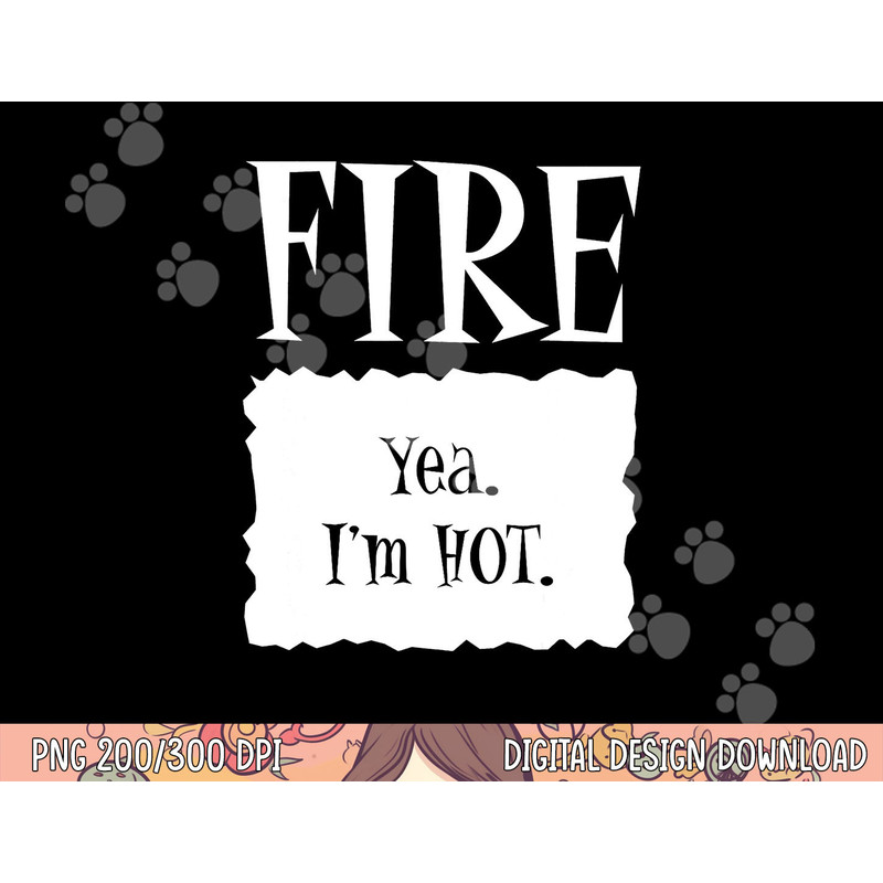 FIRE - Hot Packet Halloween Taco Costume png,sublimation copy.jpg