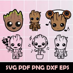 baby groot svg, baby groot png, baby groot clipart, baby groot digital clipart, baby groot eps,baby groot digital art