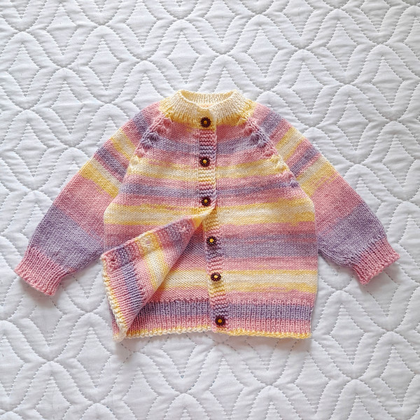 Cardigan Knitting Pattern, Baby Cardigan, Kids Cardigan, Baby Jacket.jpg
