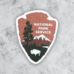 national park service sticker