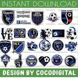 25 files mls logo san jose earthquakes, san jose earthquakes svg, vector san jose earthquakes, clipart san jose earthqua