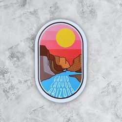 grand canyon national park sticker | nature lover vinyl decal | adventure souvenir gift