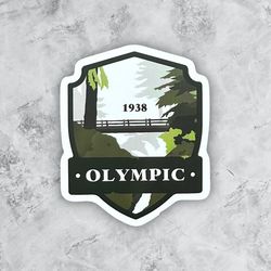 olympic national park sticker