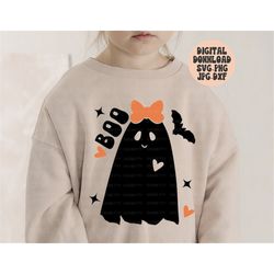 boo svg png jpg dxf, ghost svg, halloween ghost svg, halloween svg design, boo svg, fall svg, autumn svg, silhouette, cr