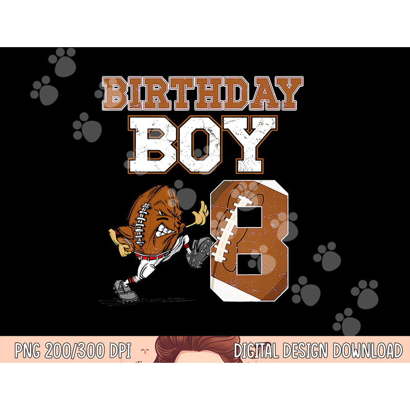 football 8th birthday party decorations boys 8 yrs old copy.jpg