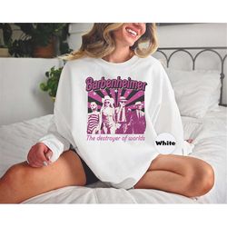 barbenheimer shirt, barbenheimer the destroyer of word tshirt, oppenheimer 2023 sweatshirt, funny barbenheimer movie hoo