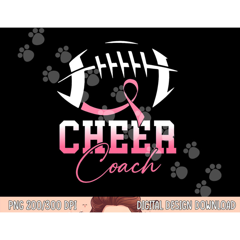 Football Cheer Coach Pink Ribbon Breast Cancer Awareness png, sublimation copy.jpg