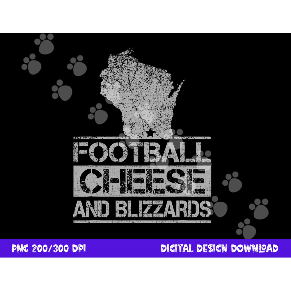 Football Cheese & Blizzards Funny WI State Cheese Head png, sublimation copy.jpg
