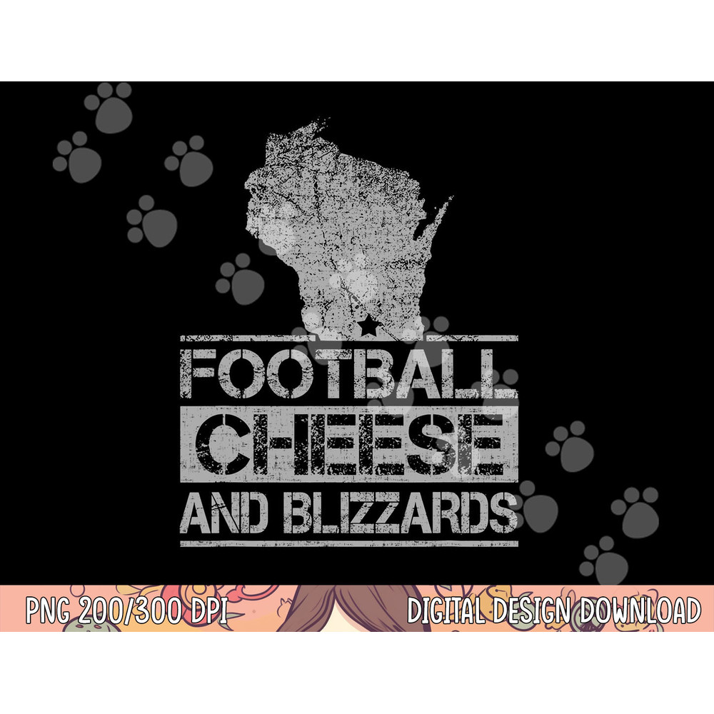 Football Cheese & Blizzards Funny WI State Cheese Head png, sublimation copy.jpg