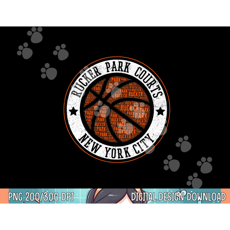 Rucker Park Typo Logo T-Shirt.jpg