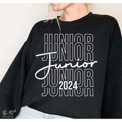 junior 2024 svg, class of 2024 svg, graduation 2024 svg, high school shirt svg, university silhouette png eps cut digita