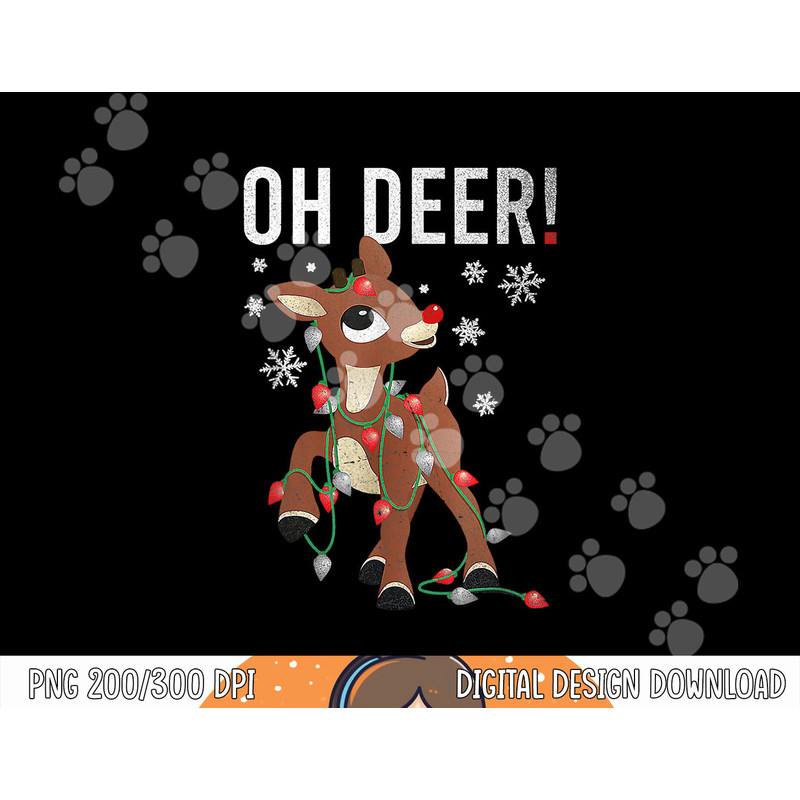 Rudolph The Red Nosed Reindeer Christmas Special Oh Deer png,sublimation copy.jpg