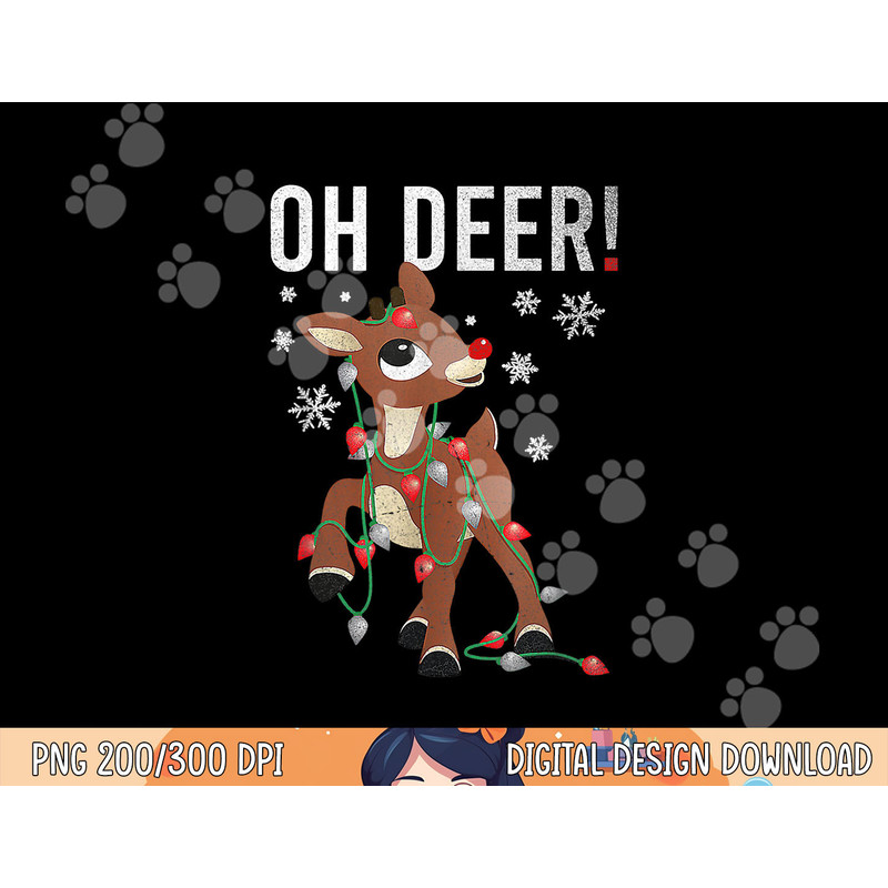 Rudolph The Red Nosed Reindeer Christmas Special Oh Deer png,sublimation copy.jpg
