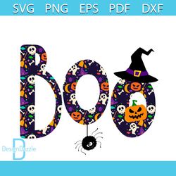 Boo halloween svg, Witch Svg, Pumpkin Svg, Witch Hat Svg, Halloween svg