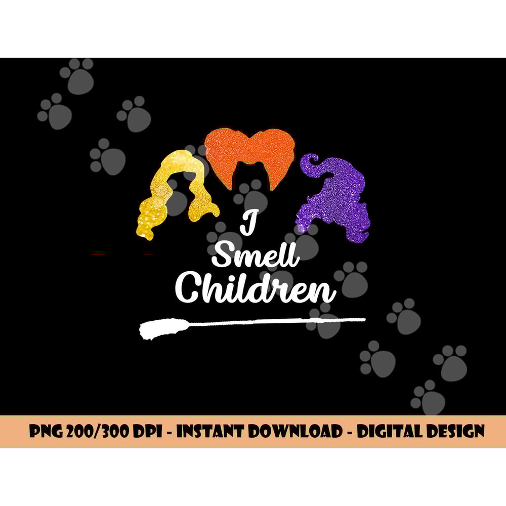 I Smell Kids Children TShirt Halloween Funny Costume Witches png,sublimation copy.jpg