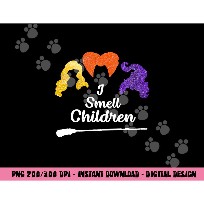 I Smell Kids Children TShirt Halloween Funny Costume Witches png,sublimation copy.jpg