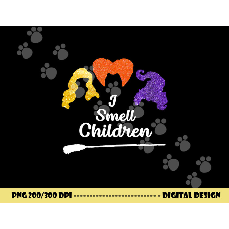 I Smell Kids Children TShirt Halloween Funny Costume Witches png,sublimation copy.jpg