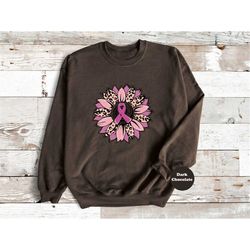 ribbon flower shirt, cancer warrior tshirt, breast cancer survivor sweatshirt, cancer awareness hoodies, cancer support