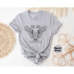 free bird shirt, boho t-shirt, free bird tee, eagle sweatshirt, thunderbird shirt, retro music hoodie, vintage inspired