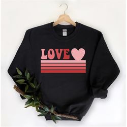 retro love valentines day shirt,valentines day shirts for woman,heart shirt,cute valentine shirt,valentines day gift,val
