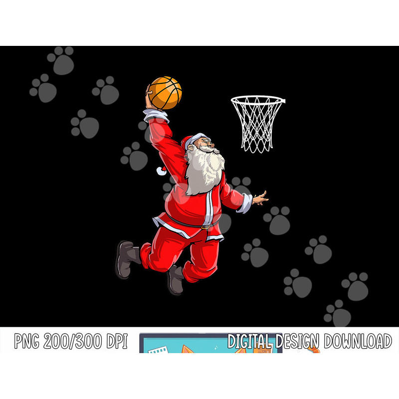 Santa Basketball Christmas Boys Men Slam Dunk Ball Sports png, sublimation copy.jpg