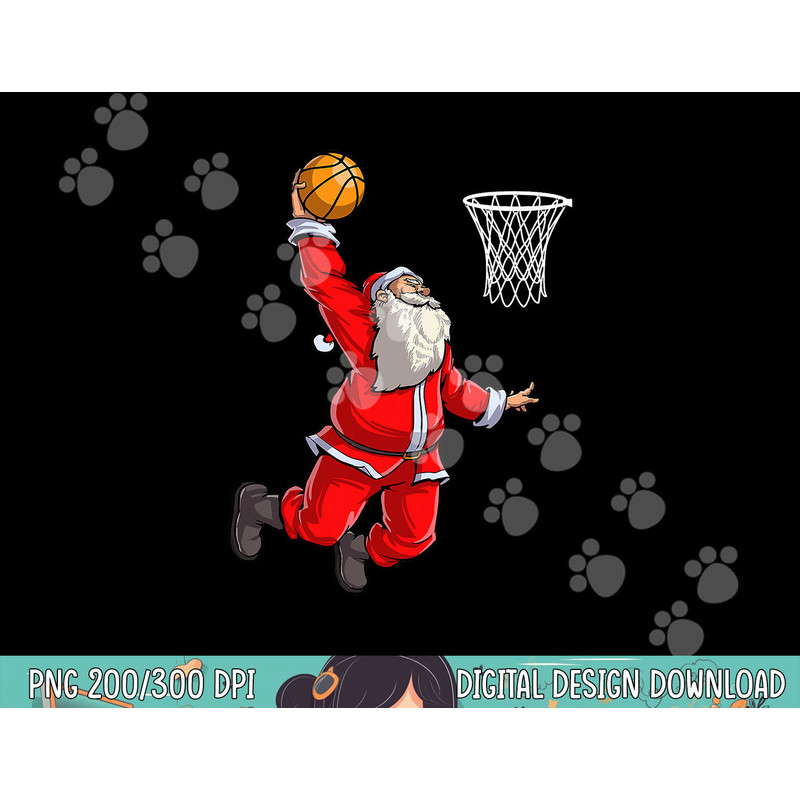 Santa Basketball Christmas Boys Men Slam Dunk Ball Sports png, sublimation copy.jpg