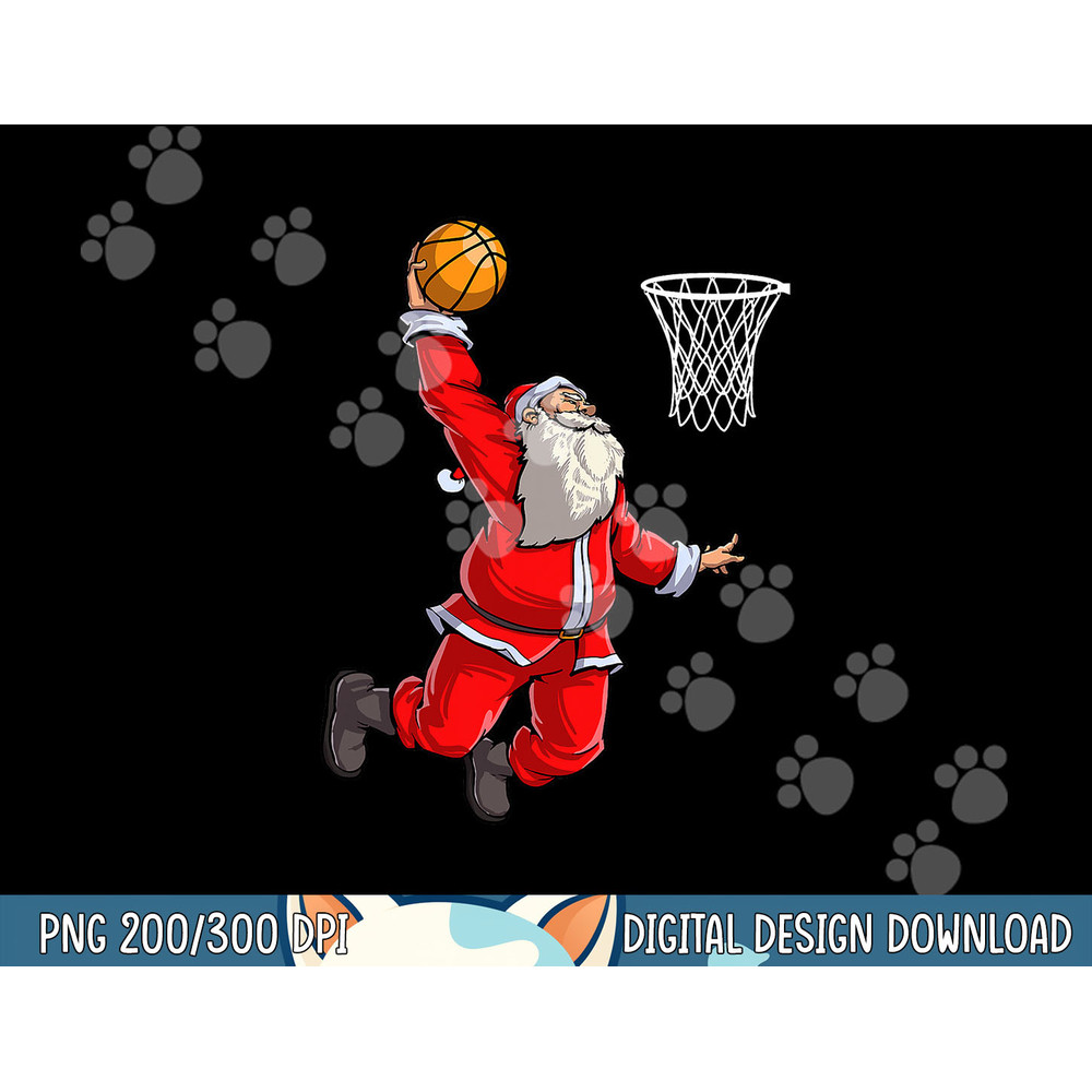 Santa Basketball Christmas Boys Men Slam Dunk Ball Sports png, sublimation copy.jpg