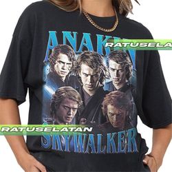 limited anakin skywalker vintage t-shirt, gift for women and man unisex t-shirt