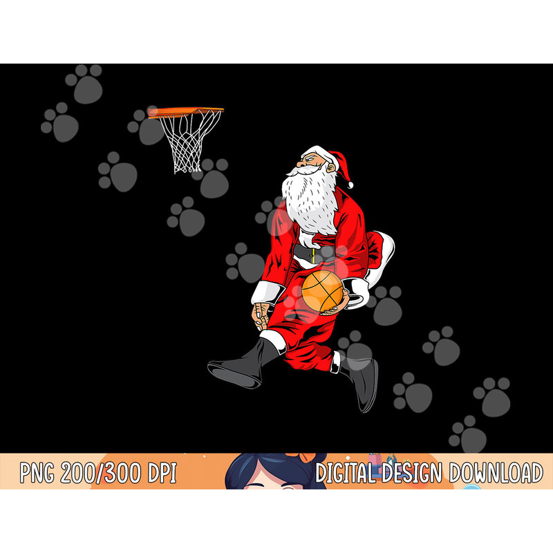 Santa Playing Basketball Slam Dunk Christmas png, sublimation Gift png, sublimation copy.jpg