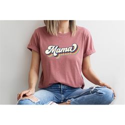 retro mama shirt,mama shirt,mommy shirt,gift for mom,gift for her,mothers day,mom life tshirt,mom to be shirt, mom life